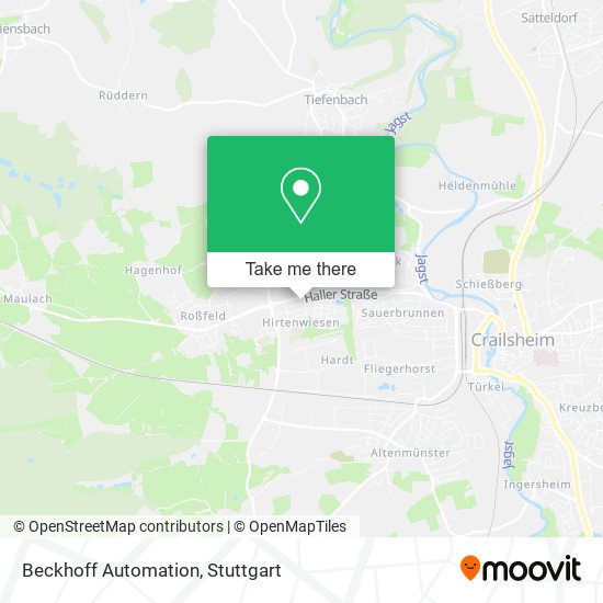 Beckhoff Automation map