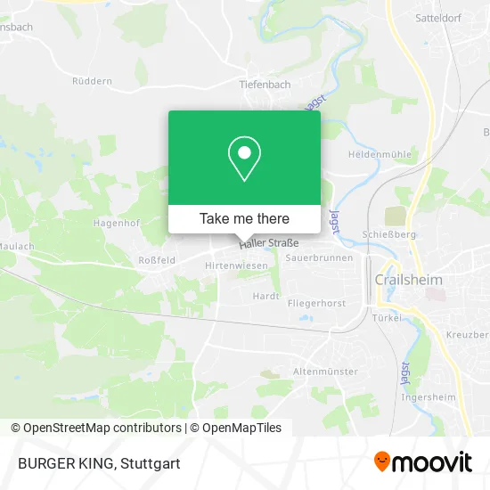 Карта BURGER KING