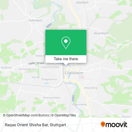Raqas Orient Shisha Bar map