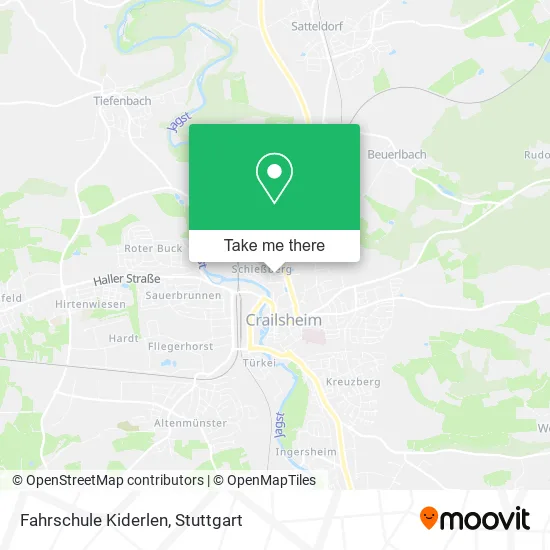 Карта Fahrschule Kiderlen