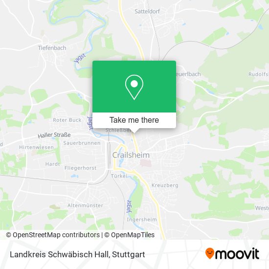 Landkreis Schwäbisch Hall map