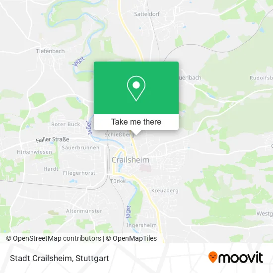 Карта Stadt Crailsheim