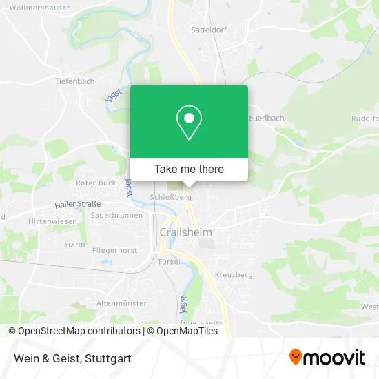 Карта Wein & Geist