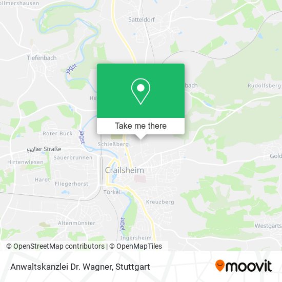 Anwaltskanzlei Dr. Wagner map
