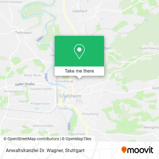 Карта Anwaltskanzlei Dr. Wagner