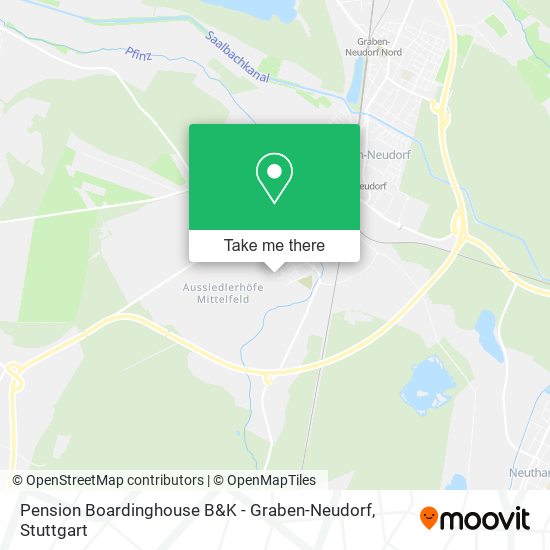 Pension Boardinghouse B&K - Graben-Neudorf map