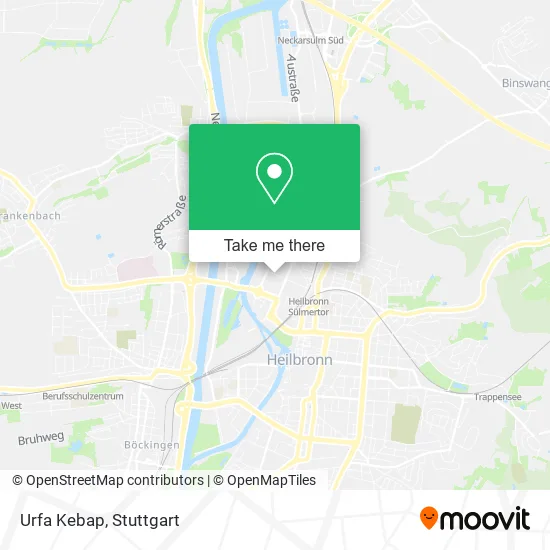 Карта Urfa Kebap