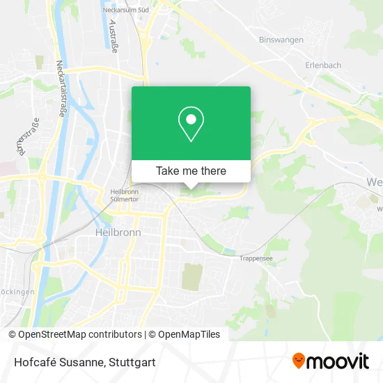 Карта Hofcafé Susanne