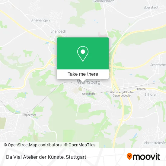 Карта Da Vial Atelier der Künste