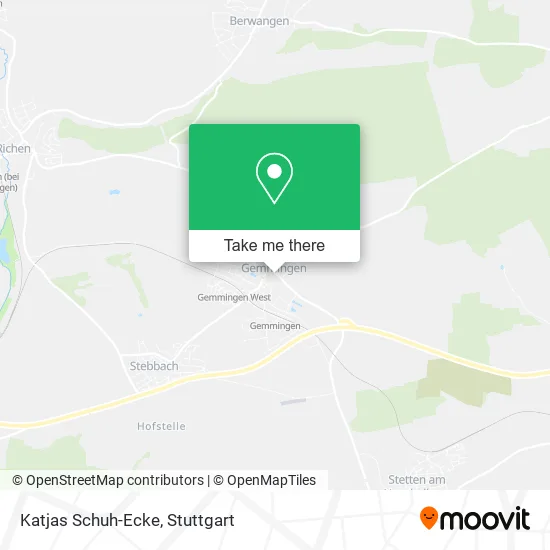 Карта Katjas Schuh-Ecke