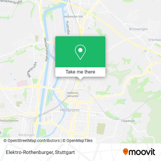 Карта Elektro-Rothenburger