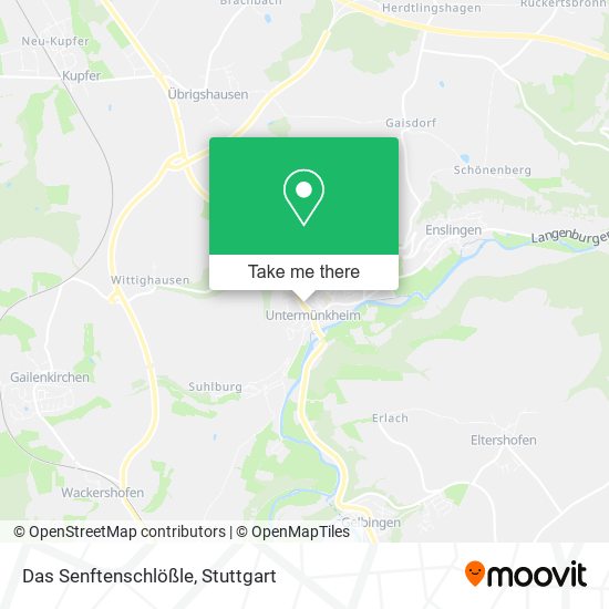 Das Senftenschlößle map
