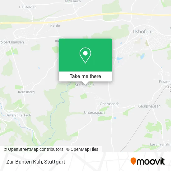 Карта Zur Bunten Kuh