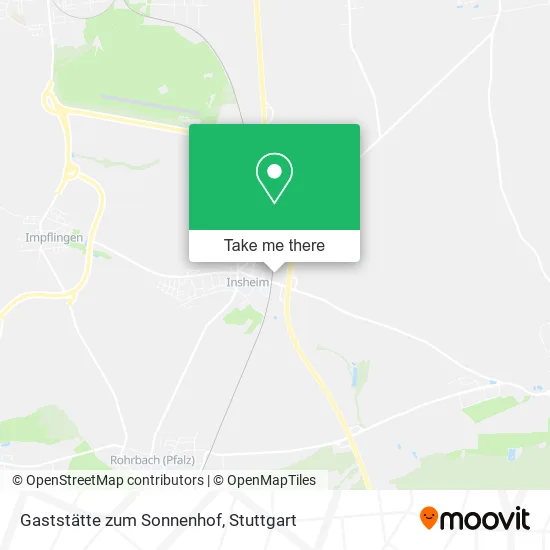 Карта Gaststätte zum Sonnenhof