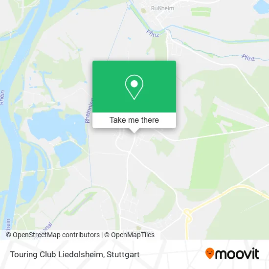 Карта Touring Club Liedolsheim