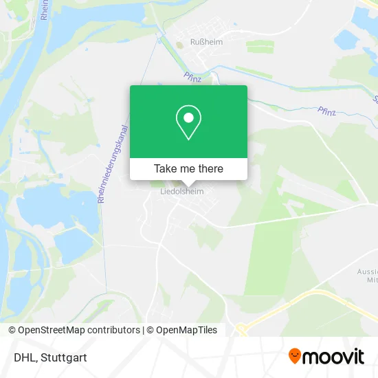 Карта DHL