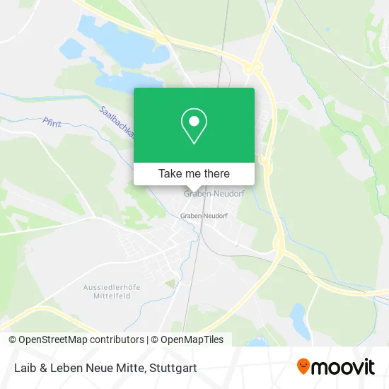 Карта Laib & Leben Neue Mitte
