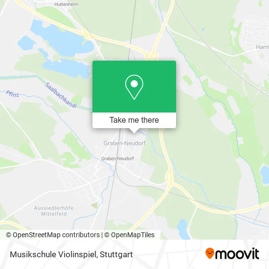 Карта Musikschule Violinspiel