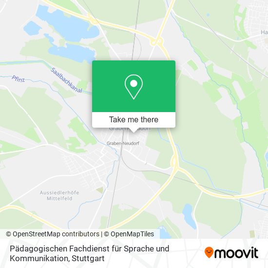 Pädagogischen Fachdienst für Sprache und Kommunikation map