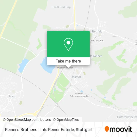 Карта Reiner's Brathendl, Inh. Reiner Esterle