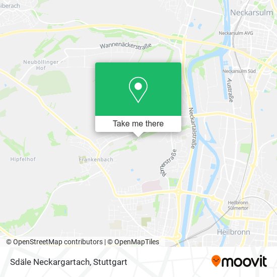 Sdäle Neckargartach map