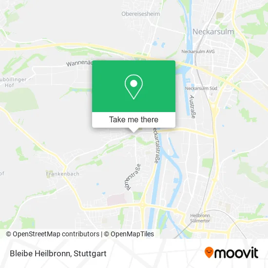 Карта Bleibe Heilbronn
