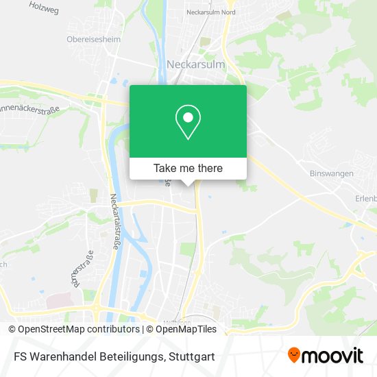 FS Warenhandel Beteiligungs map