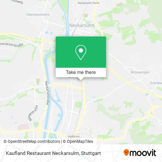 Карта Kaufland Restaurant Neckarsulm