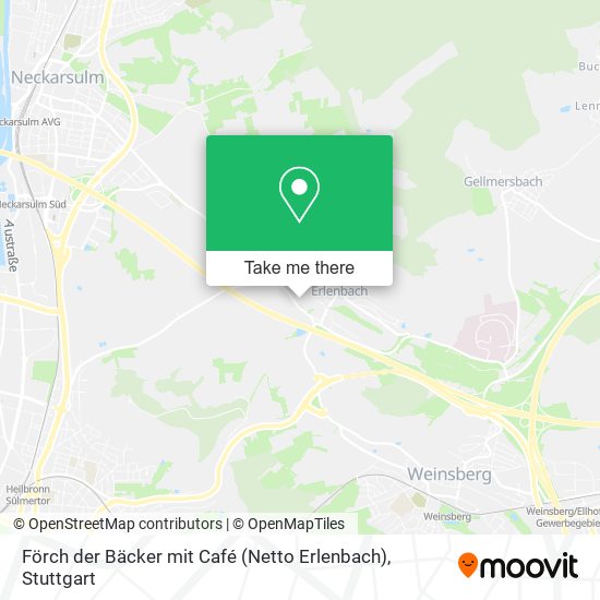 Förch der Bäcker mit Café (Netto Erlenbach) map
