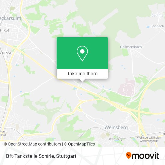 Bft-Tankstelle Schirle map