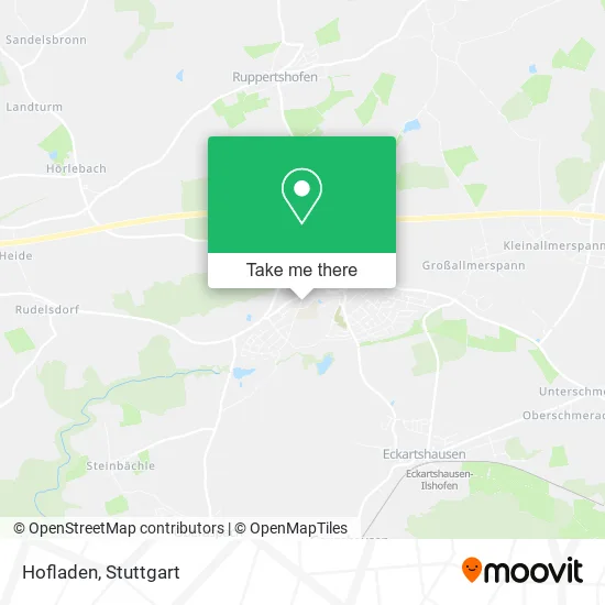 Карта Hofladen