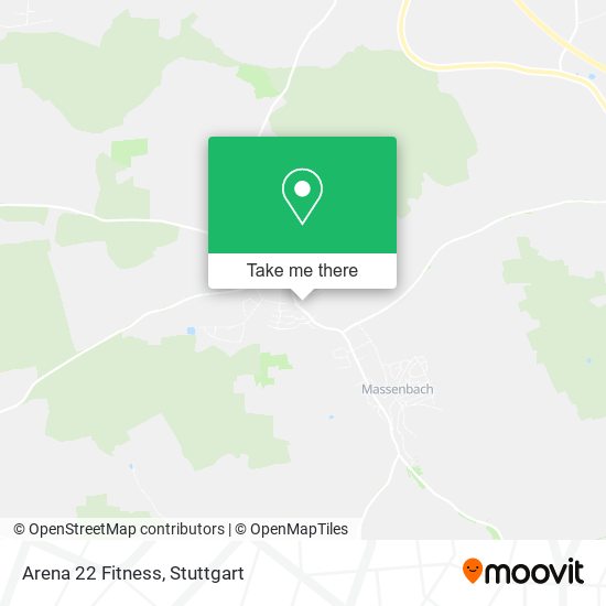 Arena 22 Fitness map