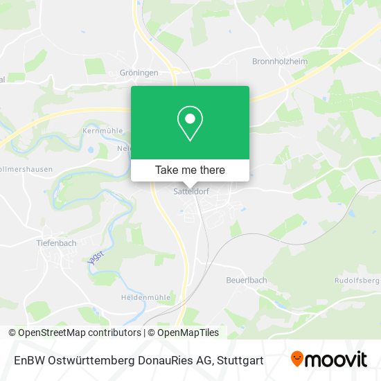 EnBW Ostwürttemberg DonauRies AG map