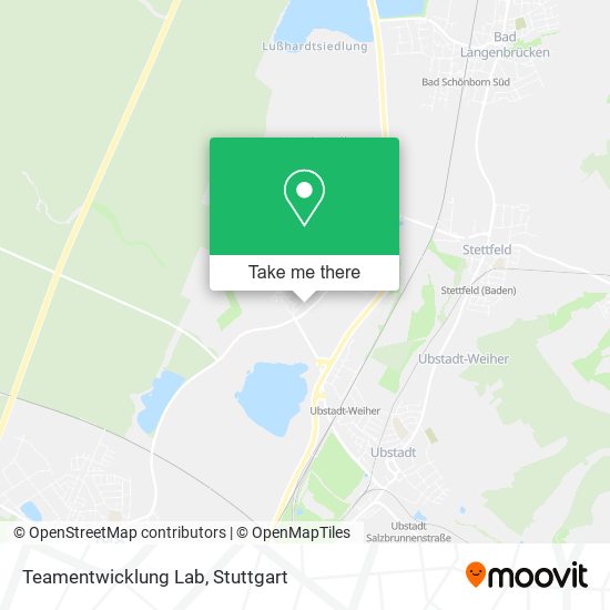 Карта Teamentwicklung Lab