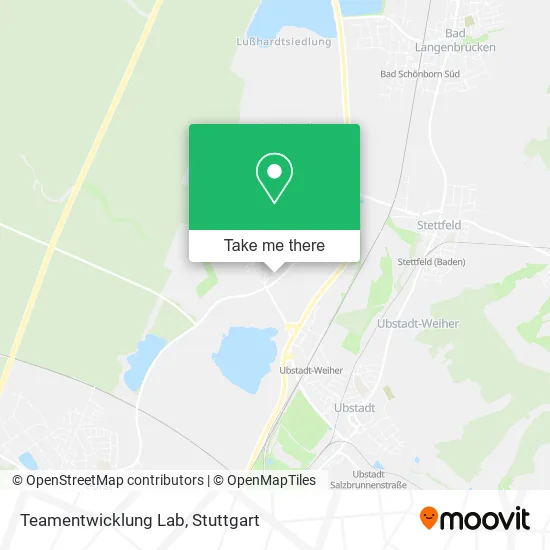 Карта Teamentwicklung Lab
