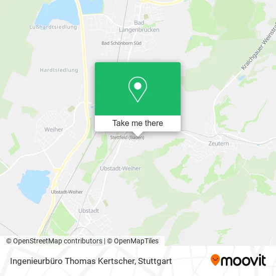 Карта Ingenieurbüro Thomas Kertscher