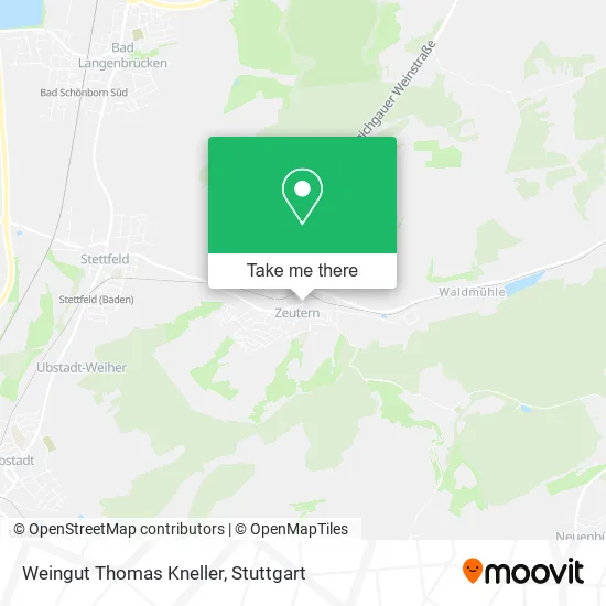 Карта Weingut Thomas Kneller