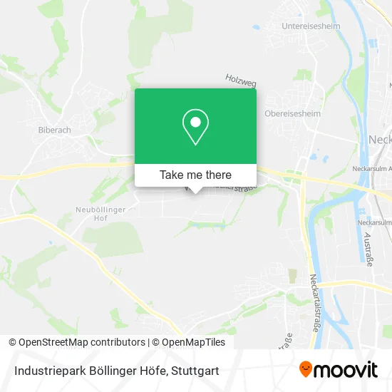 Карта Industriepark Böllinger Höfe