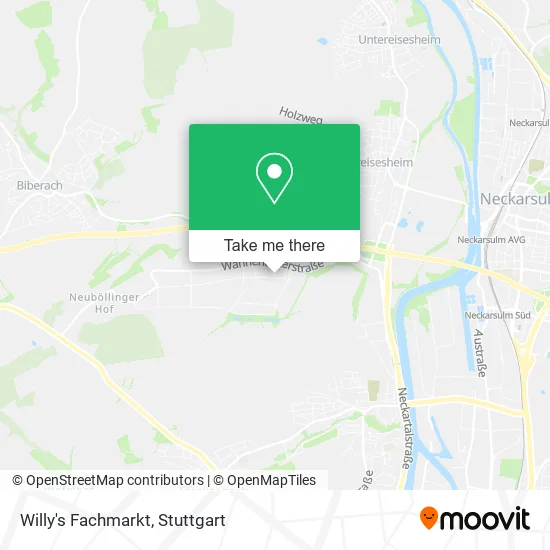 Карта Willy's Fachmarkt