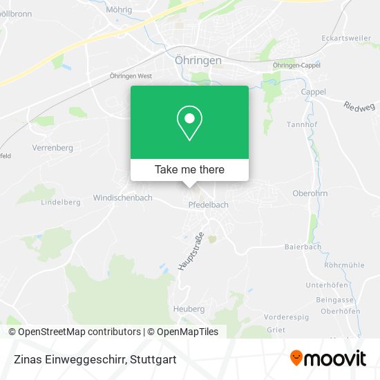 Карта Zinas Einweggeschirr
