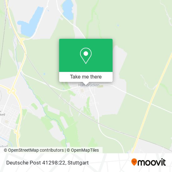 Deutsche Post 41298:22 map
