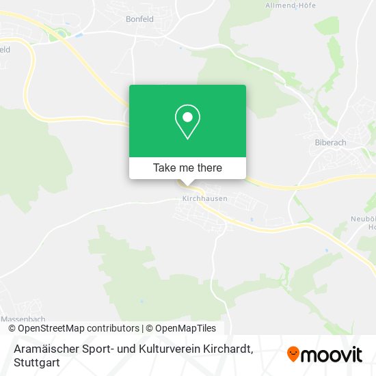 Aramäischer Sport- und Kulturverein Kirchardt map