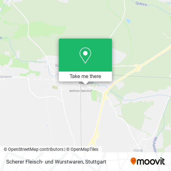 Карта Scherer Fleisch- und Wurstwaren