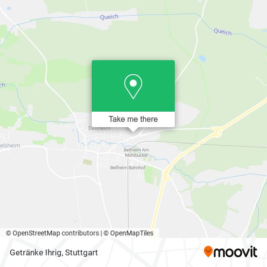 Карта Getränke Ihrig