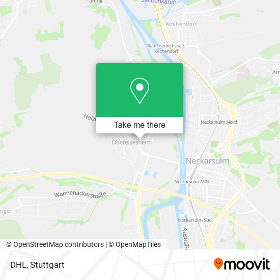 Карта DHL