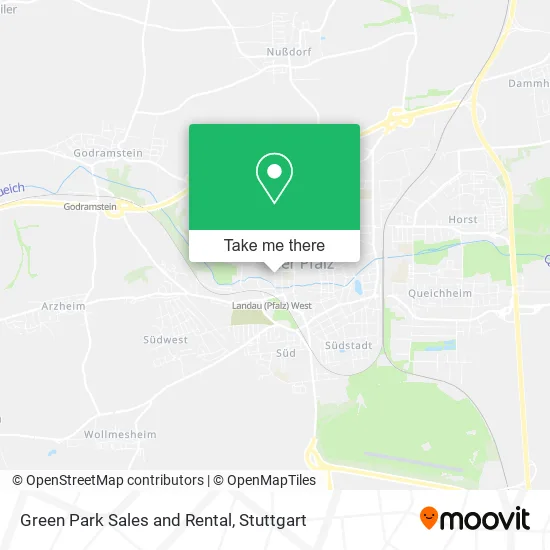 Карта Green Park Sales and Rental