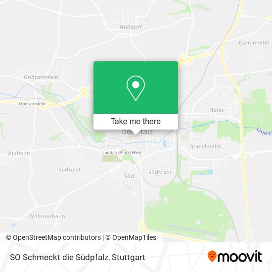 SO Schmeckt die Südpfalz map