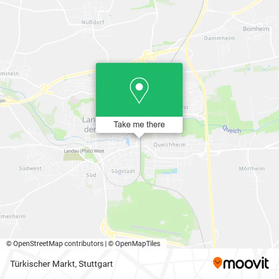 Карта Türkischer Markt