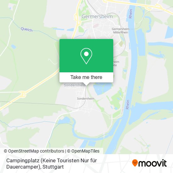 Campingplatz (Keine Touristen Nur für Dauercamper) map