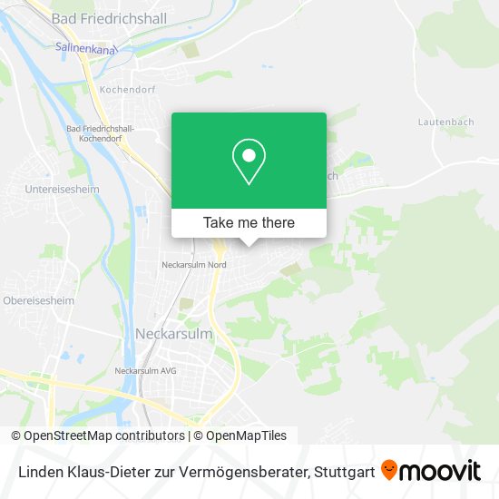 Linden Klaus-Dieter zur Vermögensberater map